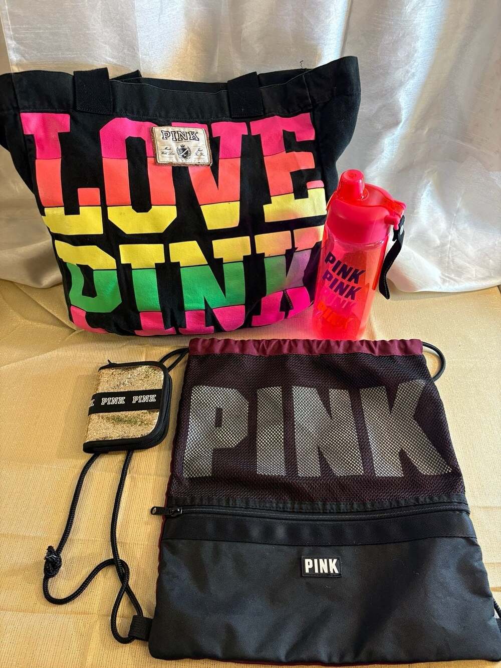 Vintage Y2K Victoria's Secret PINK Large Tote...